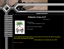 Tablet Screenshot of palmettoarmsllc.com